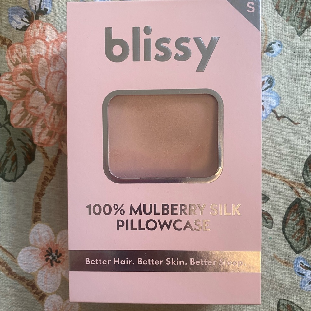Blissy Pink Mulberry Silk Pillowcase Standard Size